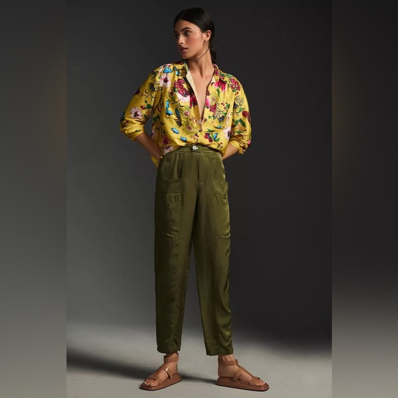 Pilcro and the Letterpress Tops - New🌟By Anthropologie Relaxed Buttondown Blouse